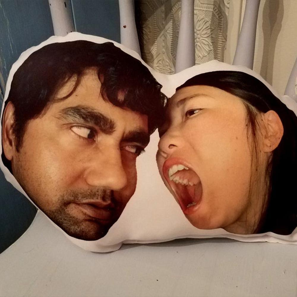 Custom Photo Face Pillow 3D Portrait Pillow-bighead - MyFaceSocksAU