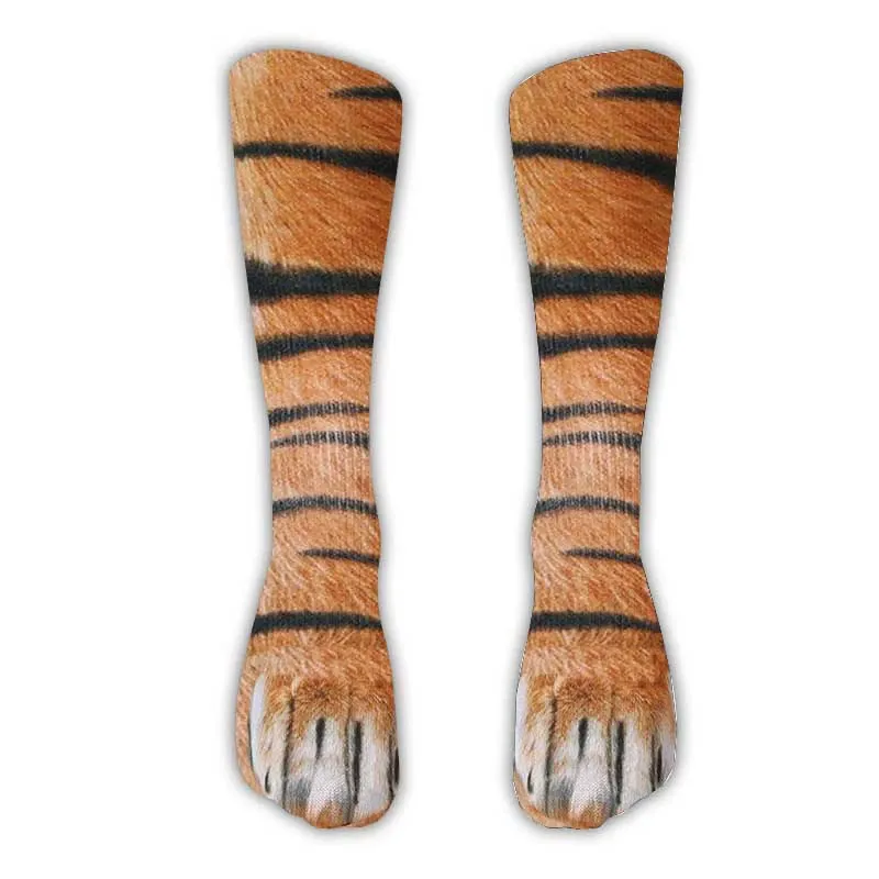 Realistic Animal Paw Print Socks – Lifelike Cat & Dog Claw Effect Novelty Fun Christmas Gift Socks for Pets Lover Kids - MyFaceSocksAU