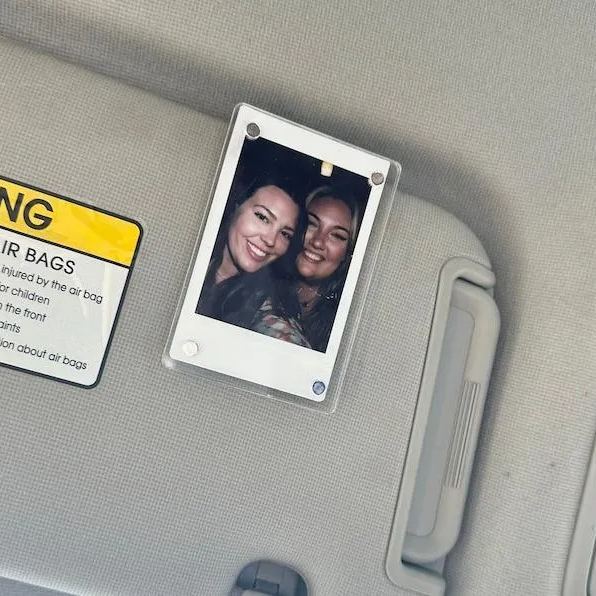 Photo Car Visor Clip Custom Sun Visor Clip Personalized Photo Car Decoration  Photo for Car Couples Gift - MyFaceSocksAU