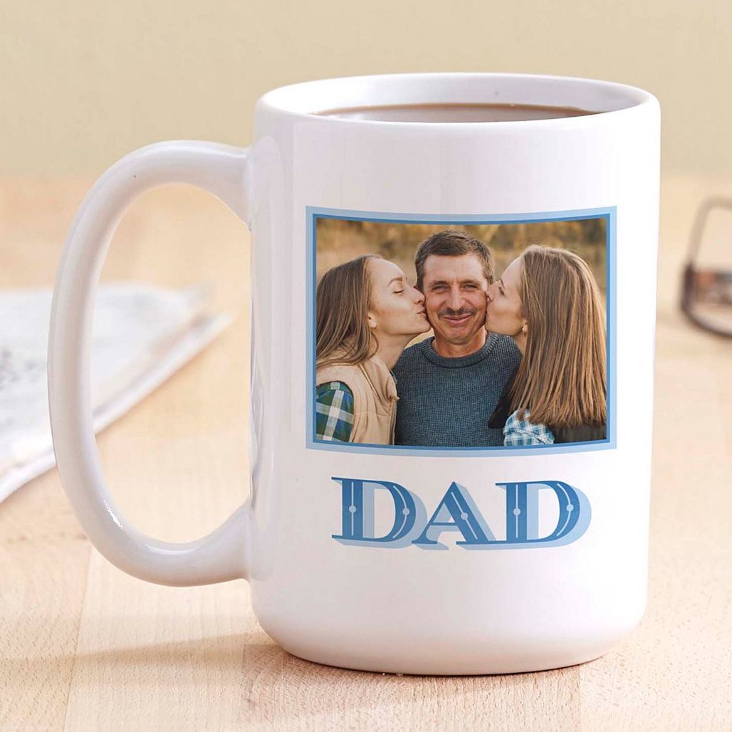 Dad Photo Mug Gift Fathers Day Gift Idea