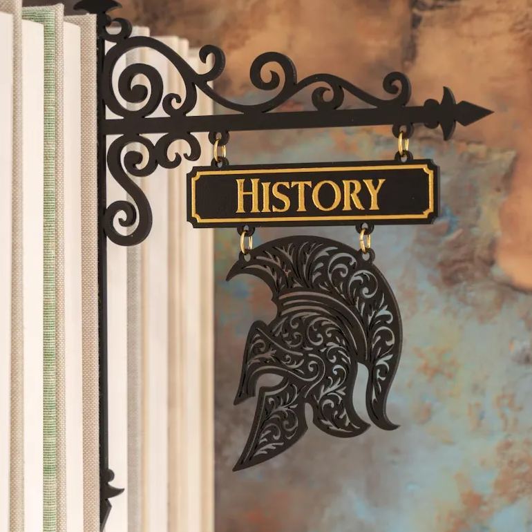 Handcrafted Bookshelf Dividers, Tavern Bookshelf Signs, Home Library Decor, Book Gift, Library Organizers, Reader Gift - MyFaceSocksAU