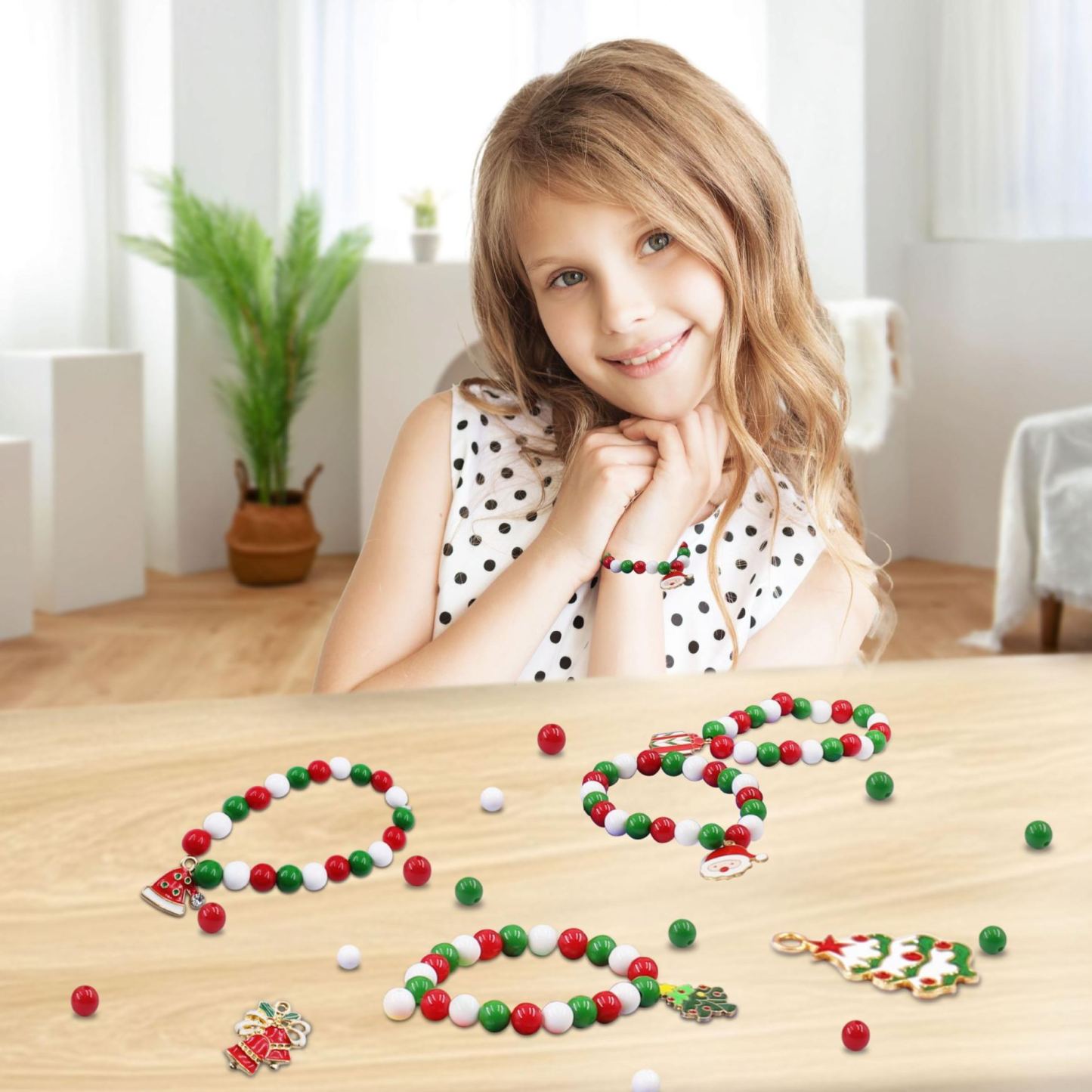 Christmas Advent Calendar Surprise Box – DIY Bead Toy Blind Box for Kids & Holiday Gift Fun - MyFaceSocksAU