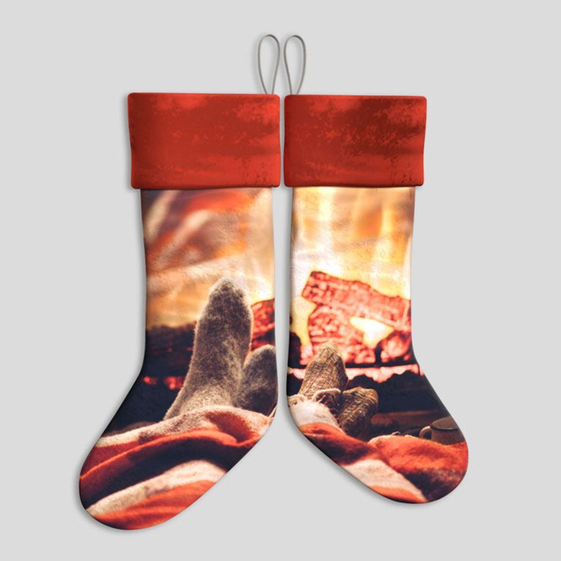 Custom Christmas Stocking - MyFaceSocksAU
