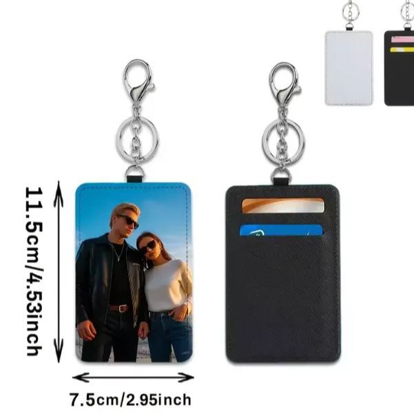 Custom Photo Card Holder, Suitable For Friends And Family, Customised Unique Gift, A Personalised Gift Cherished In The Heart. - MyFaceSocksAU