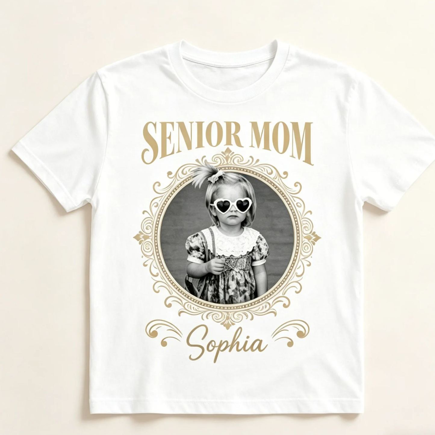 Custom Dad Vintage Photo Shirt: Personalized Fathers Day Shirt With Kids Photo, Funny Dad Shirt, Best Dad Ever Shirt, New Dad Gift - MyFaceSocksAU
