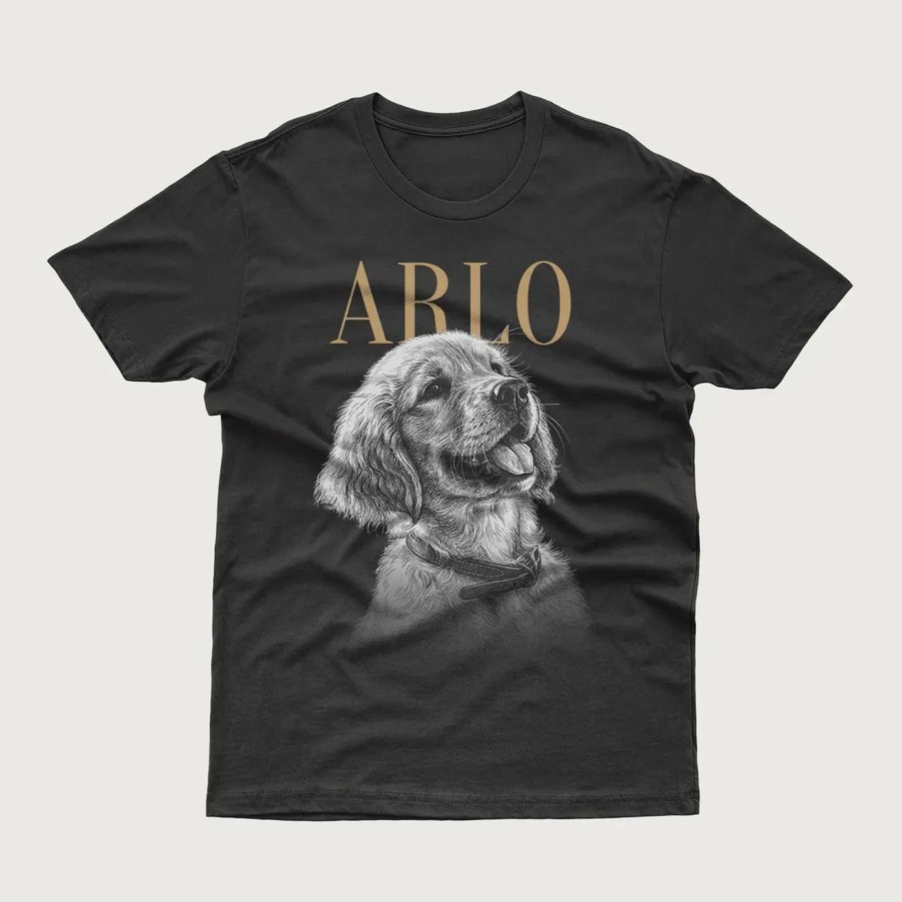 Personalized Pet Photo T-Shirt Custom Dog or Cat Portrait Shirt, Unique Gift for Pet Lovers - MyFaceSocksAU