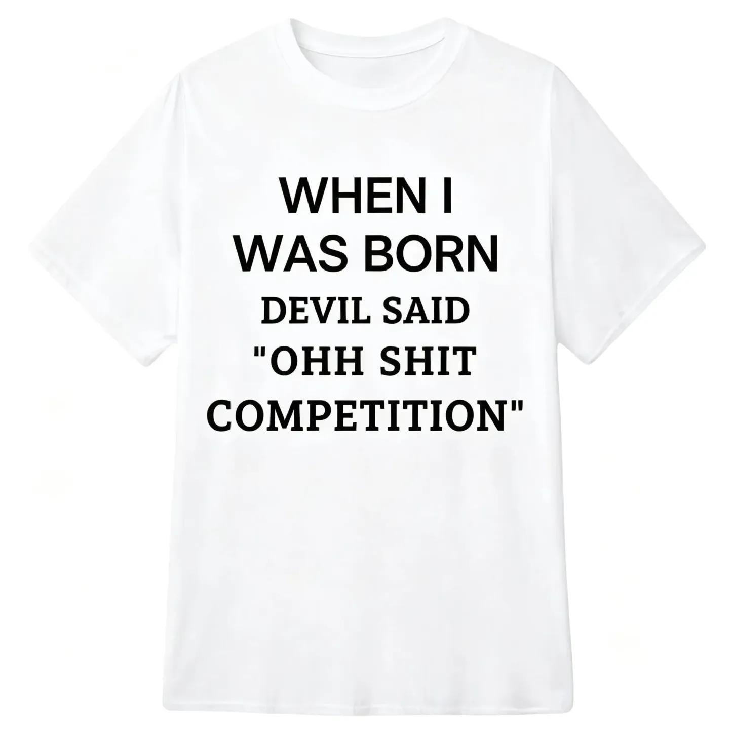 I'M NOT A SHORT PERSON... I'M JUST A TALL OOMPA LOOMPA Funny Graphic T-Shirt, Sarcastic Unisex Tee, Novelty Humor Gift Fathers Day Gift
