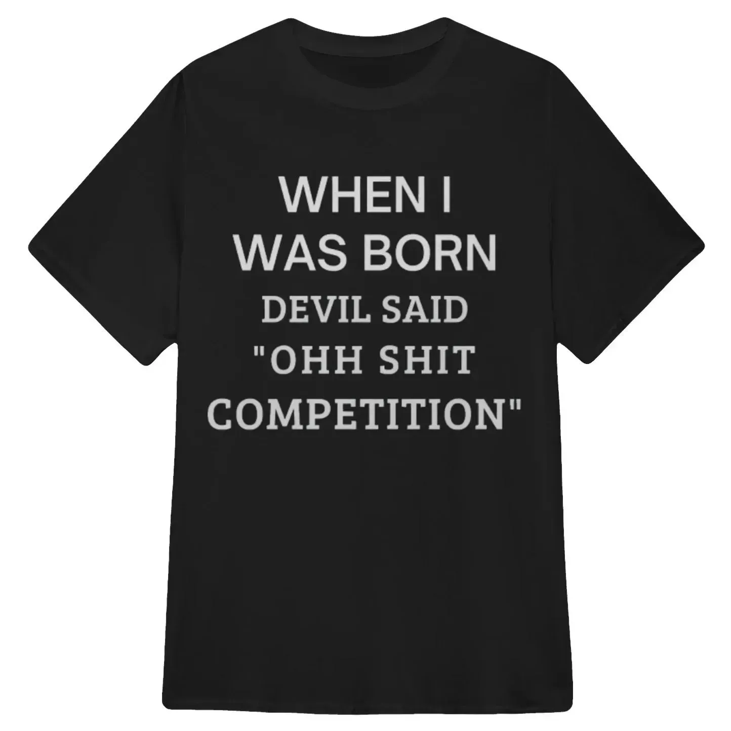 I'M NOT A SHORT PERSON... I'M JUST A TALL OOMPA LOOMPA Funny Graphic T-Shirt, Sarcastic Unisex Tee, Novelty Humor Gift Fathers Day Gift