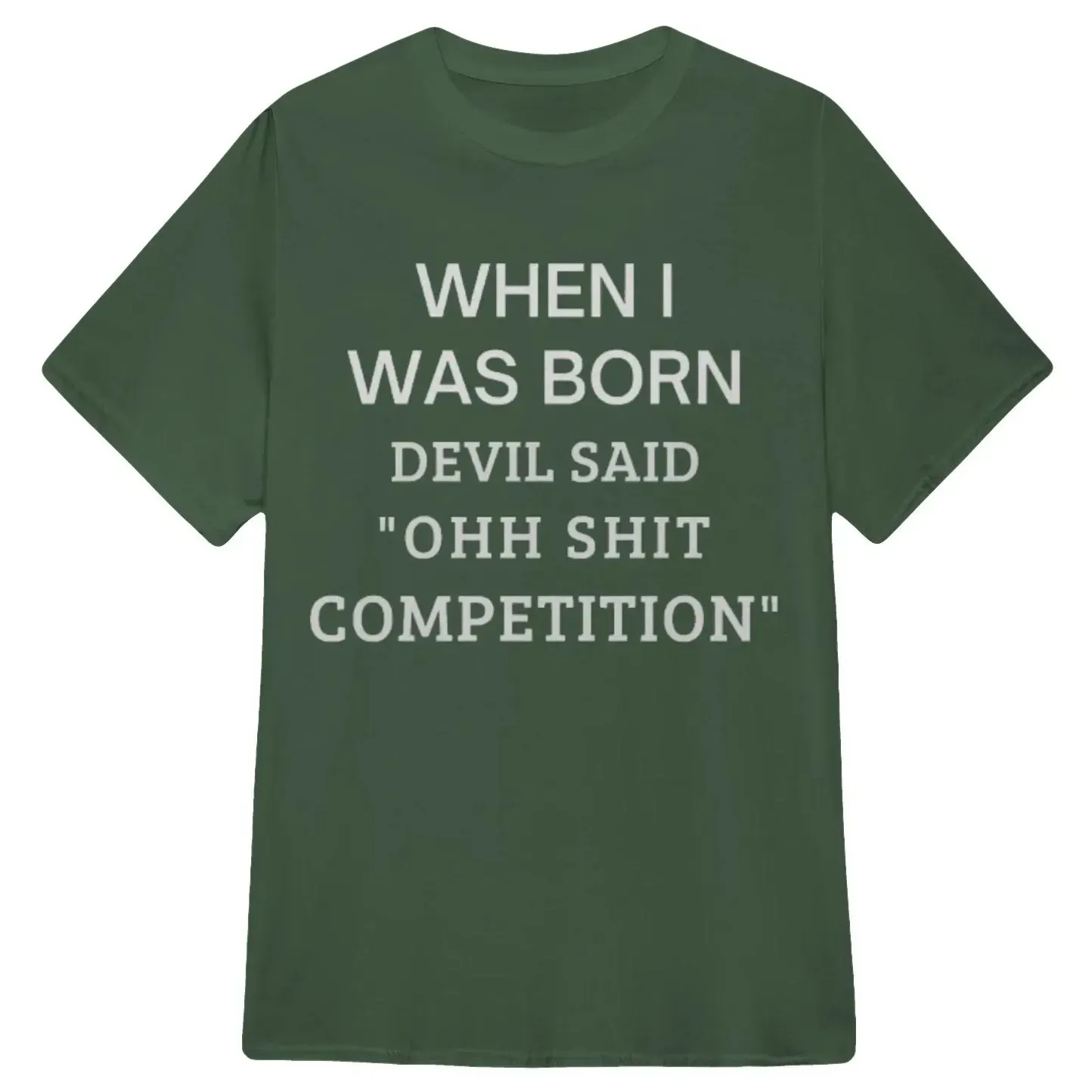I'M NOT A SHORT PERSON... I'M JUST A TALL OOMPA LOOMPA Funny Graphic T-Shirt, Sarcastic Unisex Tee, Novelty Humor Gift Fathers Day Gift