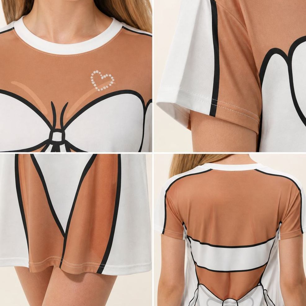 Bride Bikini Body T-Shirt Dress  Funny Bridal Cover-Up, White Bachelorette Party Tee Dress, Wedding Beach Outfit for Bride - MyFaceSocksAU