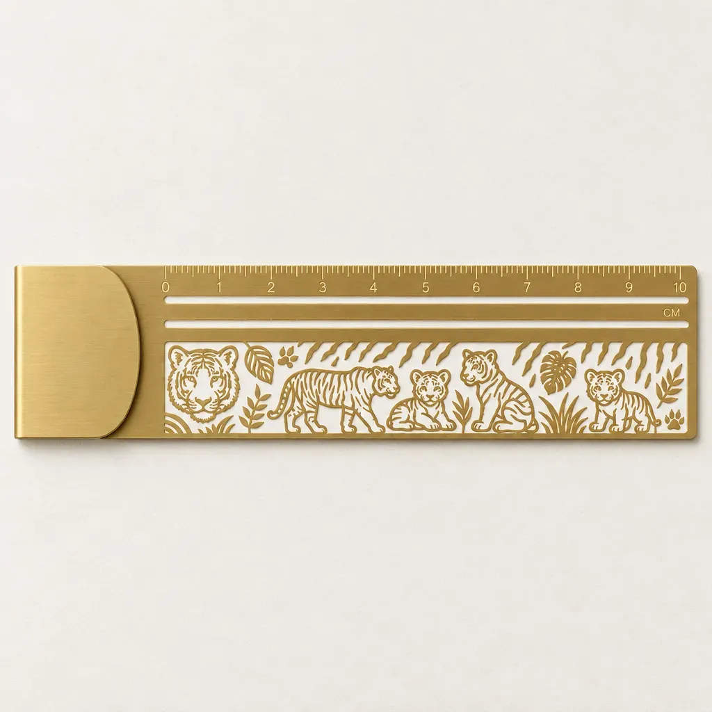 Cat-Themed Laser Cut Journal Template Ruler Set – Perfect Christmas Gift for Cat Lovers & Crafters - MyFaceSocksAU