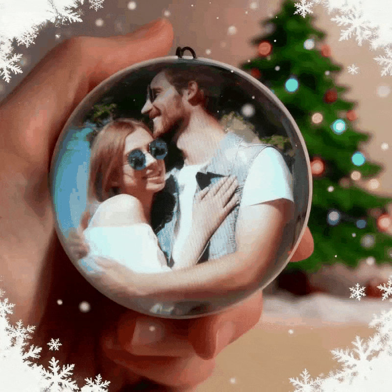 Christmas Magic Crystal Ball Hold Breathable Memories in Your Hand - MyFaceSocksAU