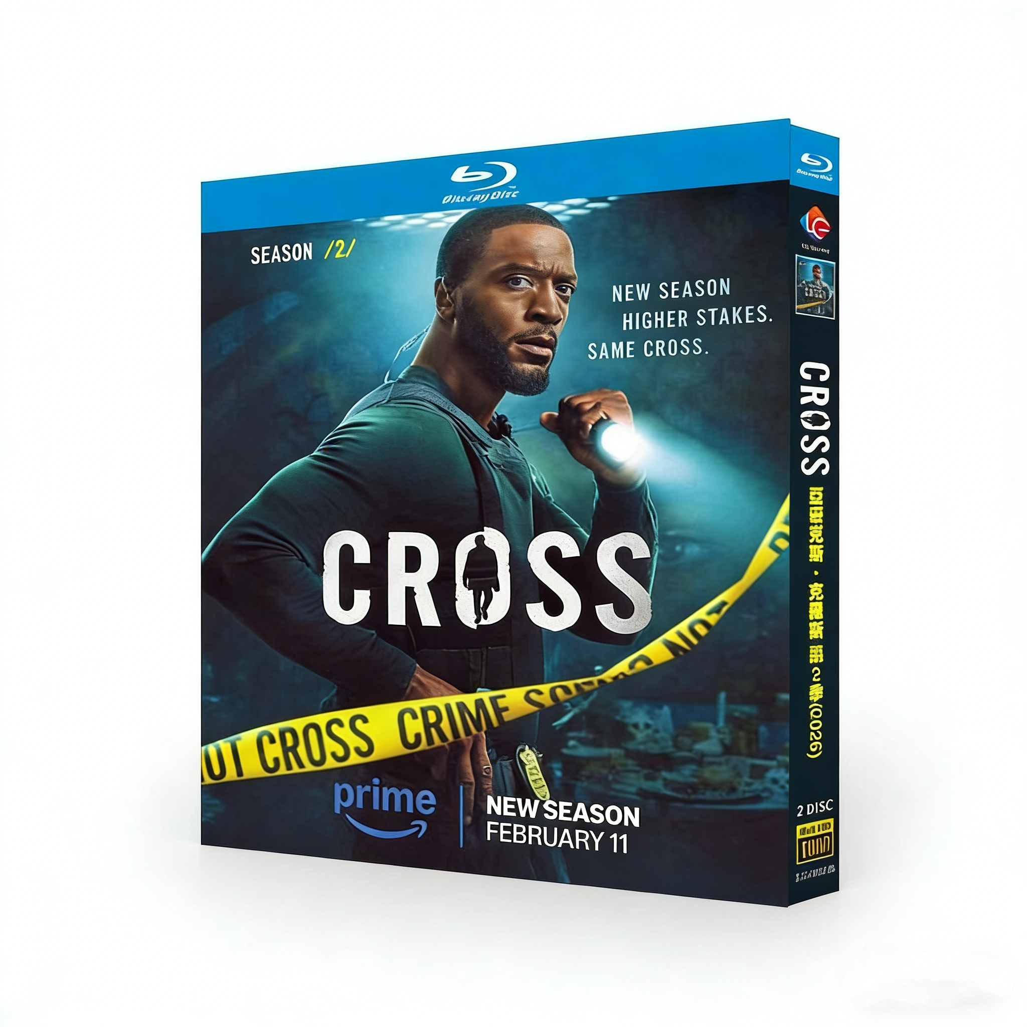 アレックス・クロス ～狙われた刑事～ シーズン2 DVD ブルーレイ Blu-ray BOX 日本語字幕 日本語吹き替え版 [Blu-ray]