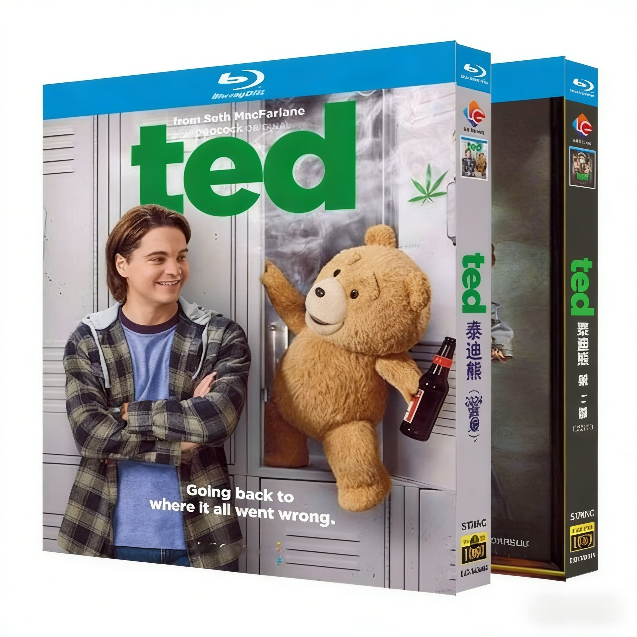 海外ドラマ テッド ザ・シリーズ 1+2 DVD ブルーレイ Blu-ray BOX 日本語字幕 日本語吹き替え版 TV+映画 完全版 [Blu-ray]