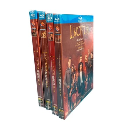 海外ドラマ『LUCIFER/ルシファー』ブルーレイ Blu-ray 日本語字幕 トム・エリス、ローレン・ジャーマン 正規品