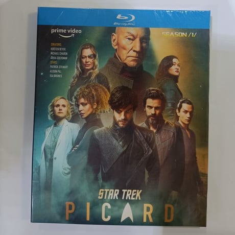 海外ドラマ「スタートレック:ピカード」ブルーレイ　Blu-ray 日本語吹替あり　パトリック・スチュワート アリソン・ピル 全話 海外盤