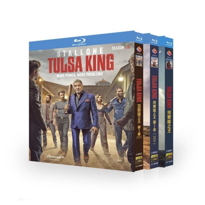 海外ドラマ タルサ・キング シーズン1+2+3 DVD ブルーレイ Blu-ray BOX 日本語字幕 日本語吹き替え版 完全版 [Blu-ray]