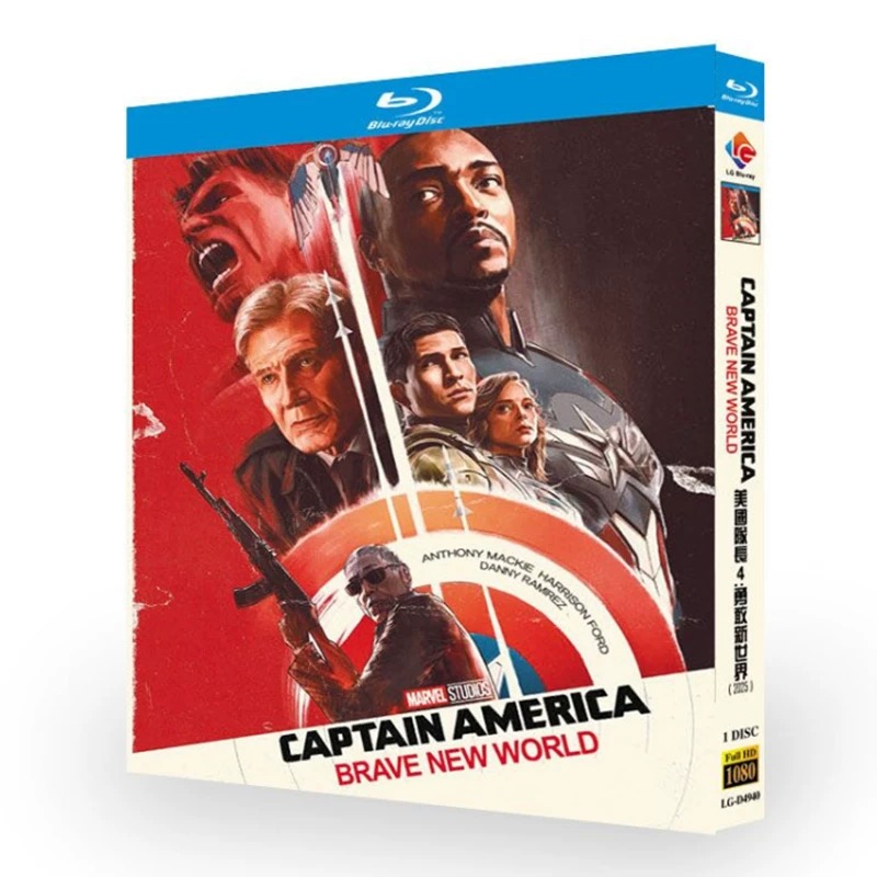 映画 キャプテン・アメリカ：ブレイブ・ニュー・ワールド DVD ブルーレイ Blu-ray BOX [Blu-ray]