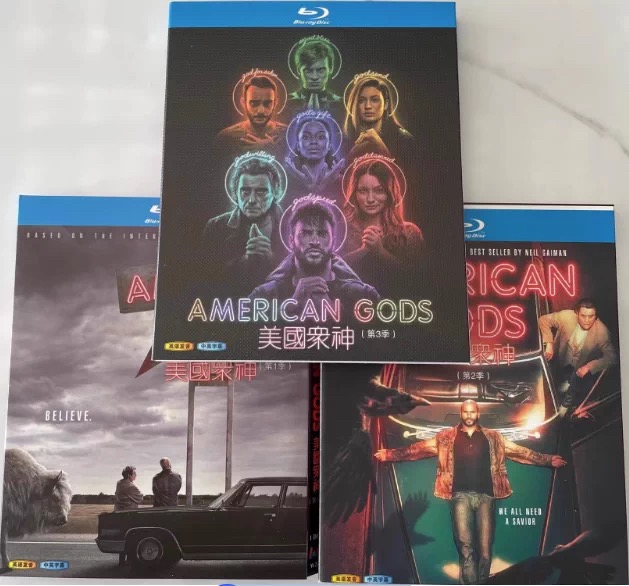 American Gods アメリカン･ゴッズ シーズン1+2+3 完全豪華版 Blu-ray BOX 全巻