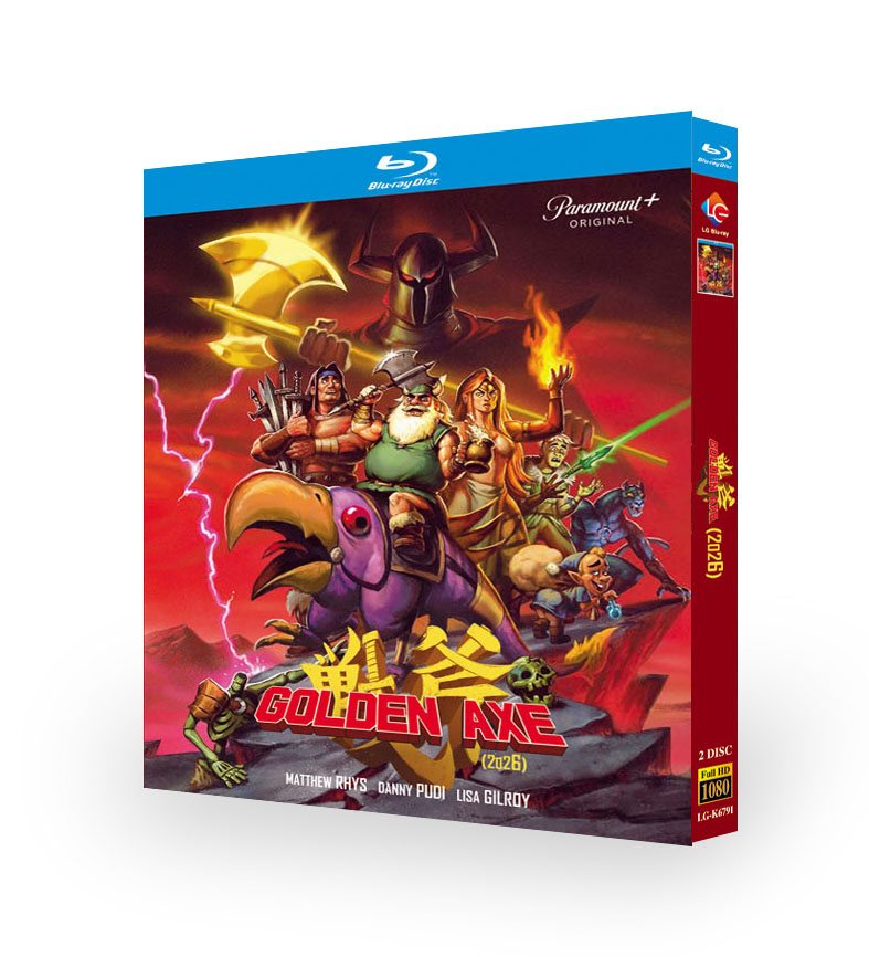 アニメ「ゴールデンアックス」DVD ブルーレイ Blu-ray BOX 日本語字幕 [Blu-ray]