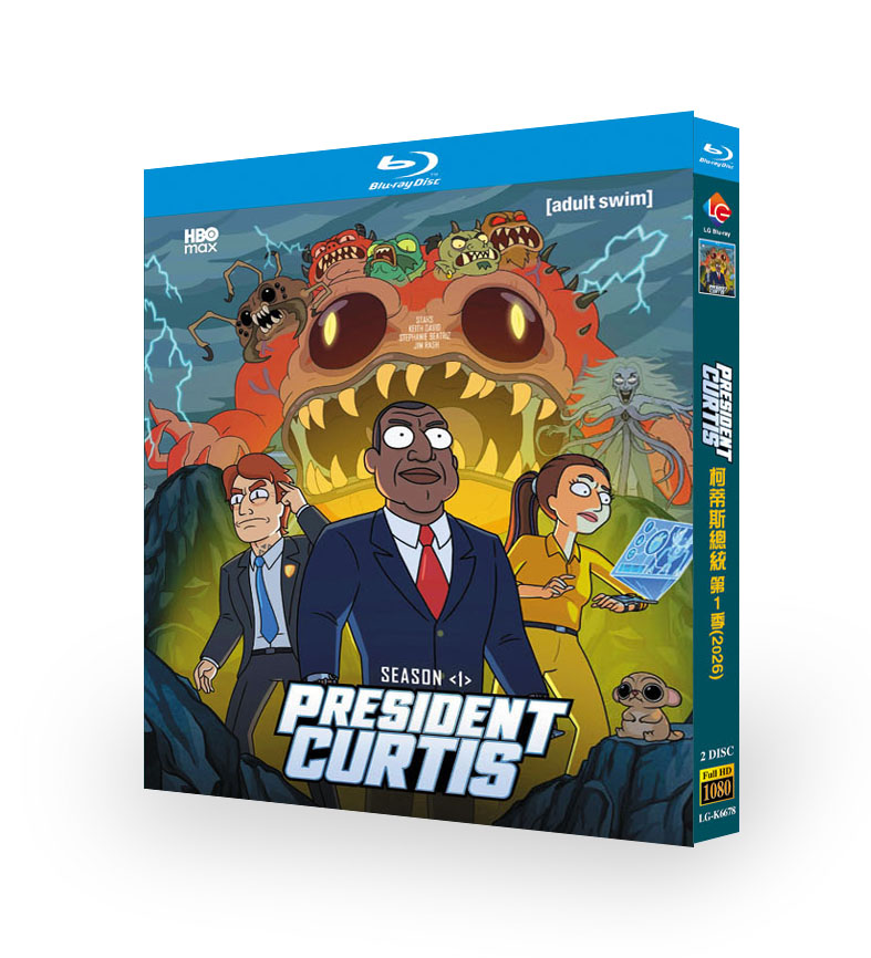 アニメ「カーティス大統領」DVD ブルーレイ Blu-ray BOX 日本語字幕 [Blu-ray]