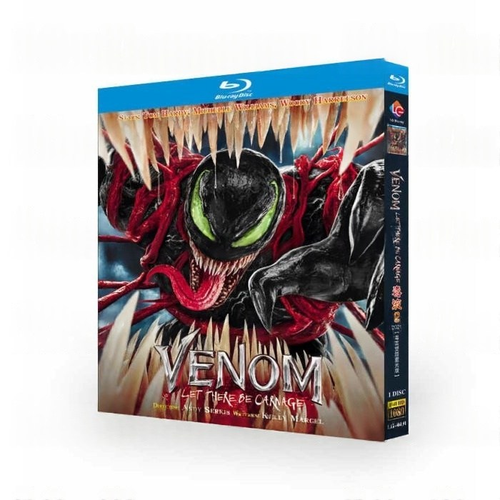 スーパーヒーロー映画 Venom: Let There Be Carnage 洋画 ヴェノム:レット・ゼア・ビー・カーネイジ ブルーレイ Blu-ray BOX