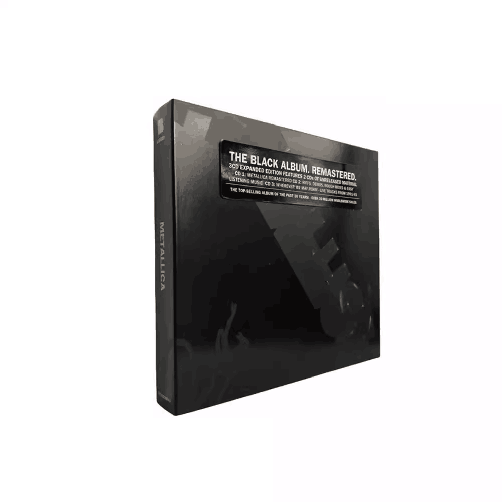 メタリカ Metallica The Black Album デラックス版 3CD ブラック・スネーク再発盤