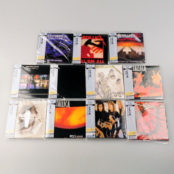 メタリカ Metallica 13CD 日本版SHM-CD