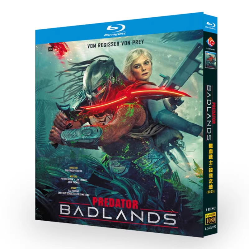 プレデター：バッドランズ Predator: Badlands 最新アクション SF 映画 完全収録 Blu-ray 1 枚組