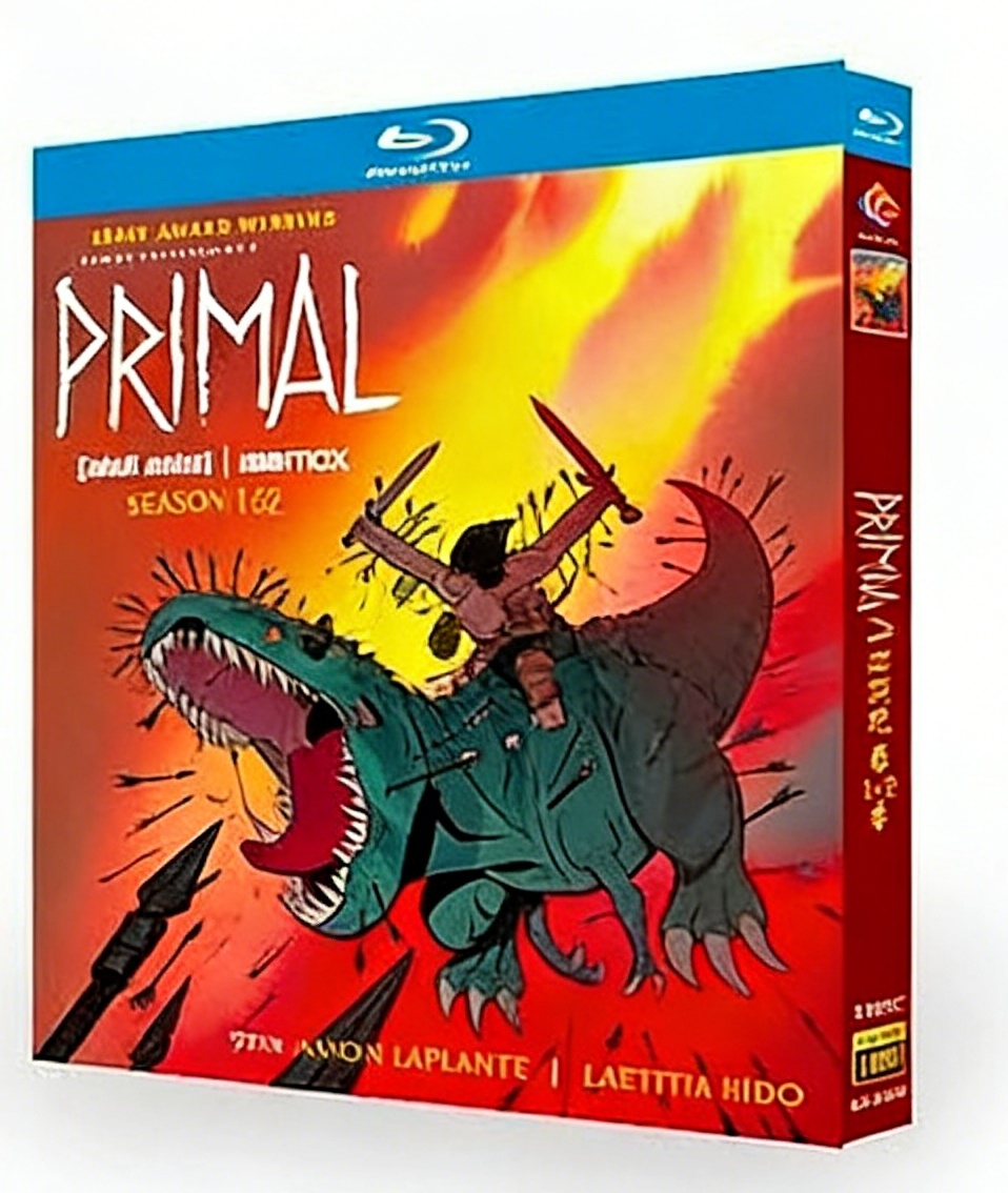 アニメ プライマル シーズン1+2 DVD ブルーレイ Blu-ray BOX 日本語字幕 日本語吹き替え版 TV+映画 完全版 [Blu-ray]