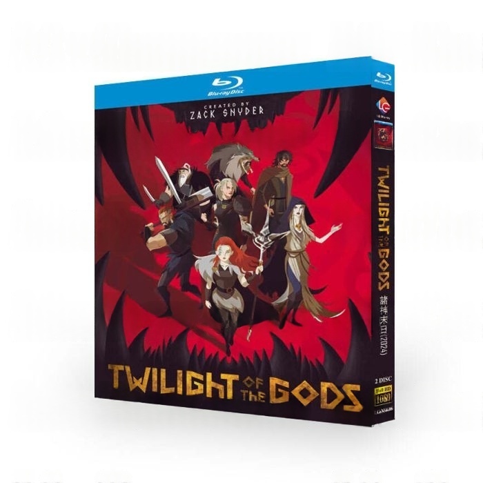 アニメ Twilight of the Gods／トワイライト・オブ・ザ・ゴッズ ～神々の黄昏～ ブルーレイ Blu-ray BOX 日本語字幕 日本語吹き替え版