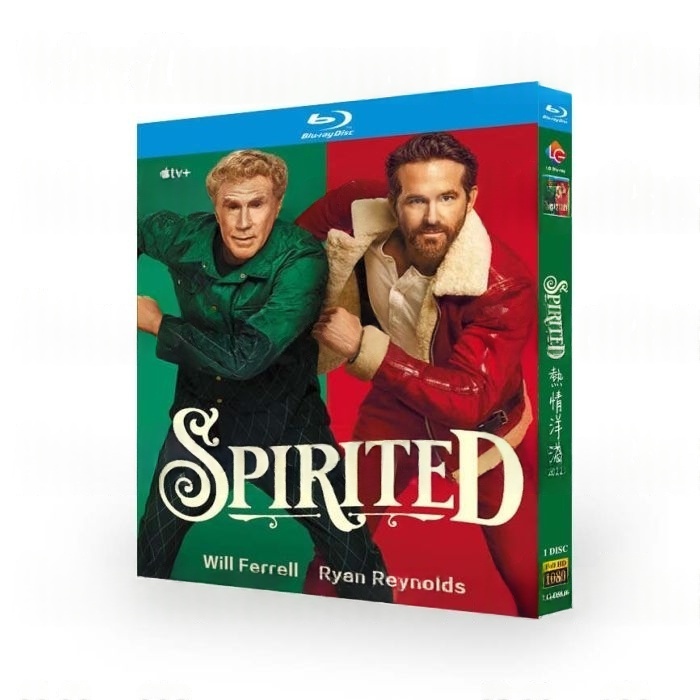 映画 スピリテッド DVD ブルーレイ Blu-ray BOX 日本語字幕 [Blu-ray]