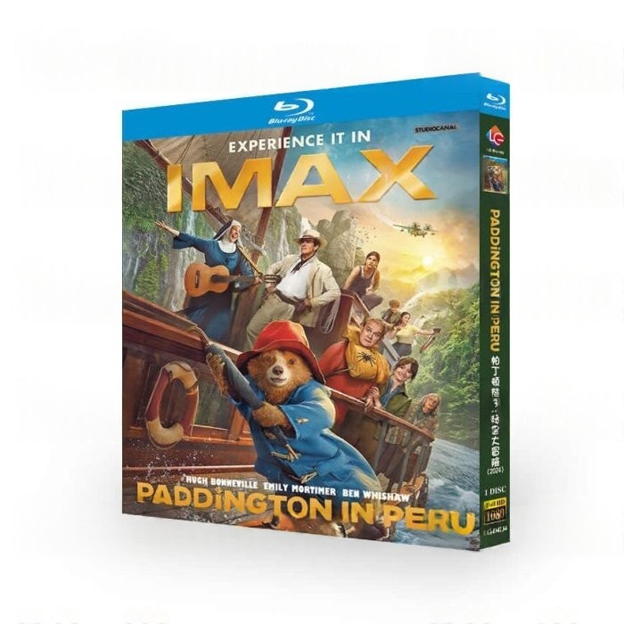 洋画 Paddington in Peru／映画 パディントン 消えた黄金郷の秘密 DVD ブルーレイ Blu-ray BOX 英語版 [Blu-ray]