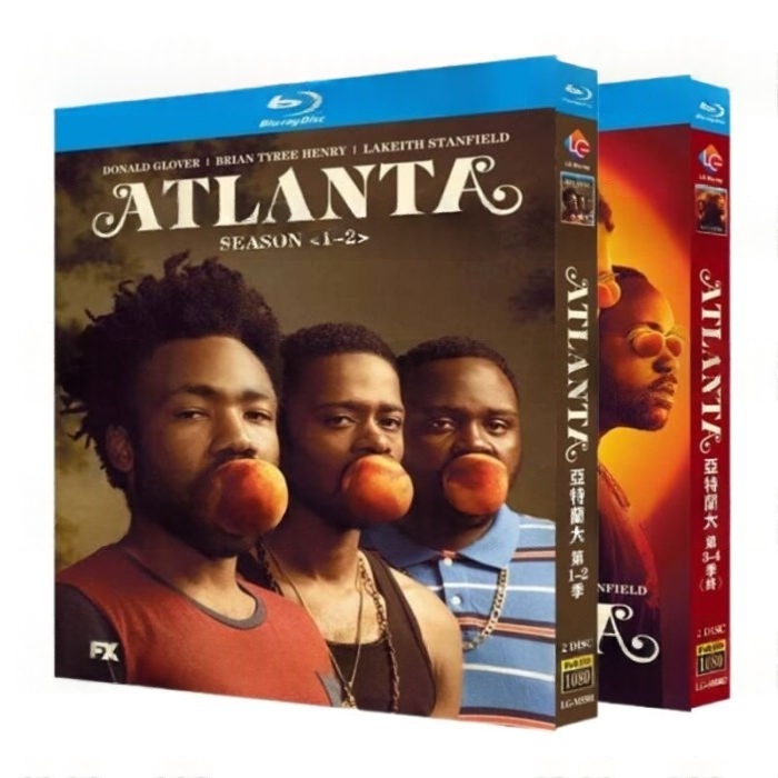 海外ドラマ アトランタ シーズン1+2+3+4 DVD ブルーレイ Blu-ray BOX 日本語字幕 完全版 豪華版 [Blu-ray]