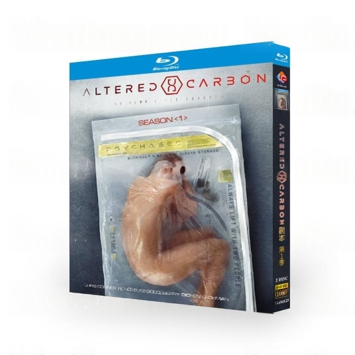 Netflix 海外ドラマ Altered Carbon／オルタード・カーボン シーズン1 DVD ブルーレイ Blu-ray BOX 日本語字幕 日本語吹替版 [Blu-ray]