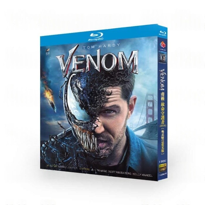 スーパーヒーロー映画 Venom 洋画 ヴェノム ブルーレイ Blu-ray BOX 日本語字幕