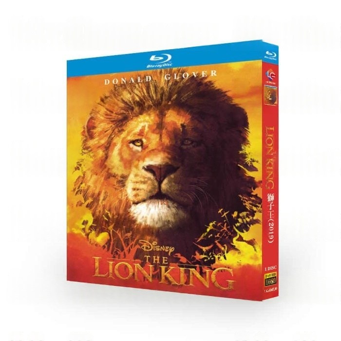 実写版 洋画 The Lion King／映画 ライオン・キング DVD ブルーレイ Blu-ray BOX 日本語字幕 日本語吹替版 [Blu-ray]