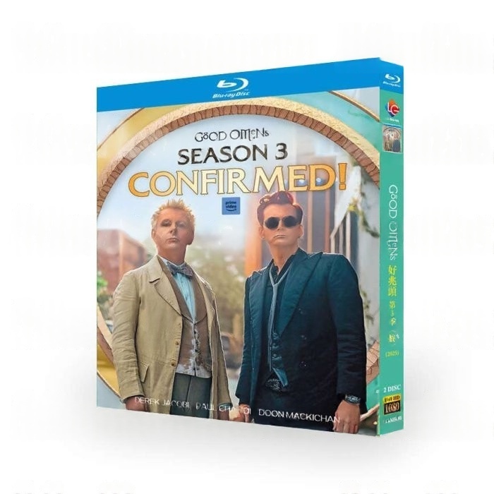 グッド・オーメンズ シーズン3 DVD ブルーレイ Blu-ray BOX 日本語字幕 日本語吹替版 [Blu-ray]