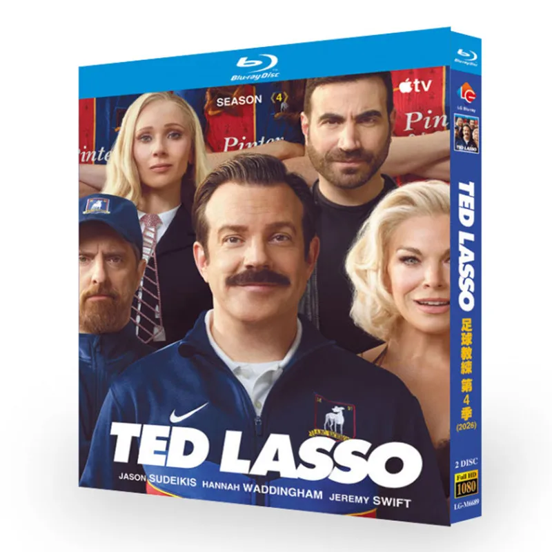 海外ドラマ「テッド・ラッソ 破天荒コーチがゆく シーズン4」 日本語字幕ブルーレイ[Blu-ray-BOX]