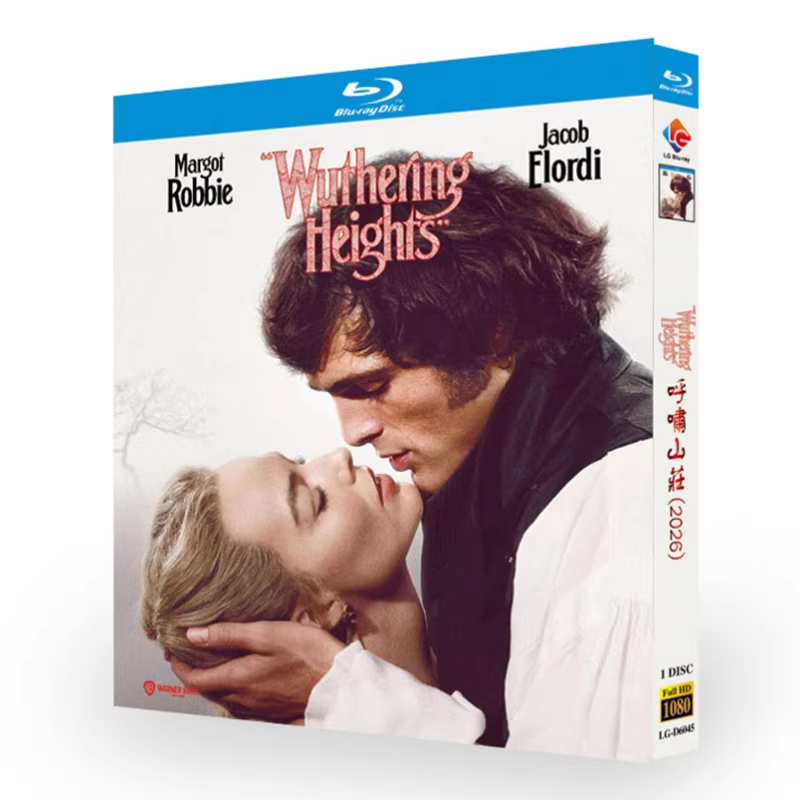 嵐が丘 Wuthering Heights 2026 年最新版 名作恋愛ドラマ映画 完全収録 Blu-ray 1 枚組