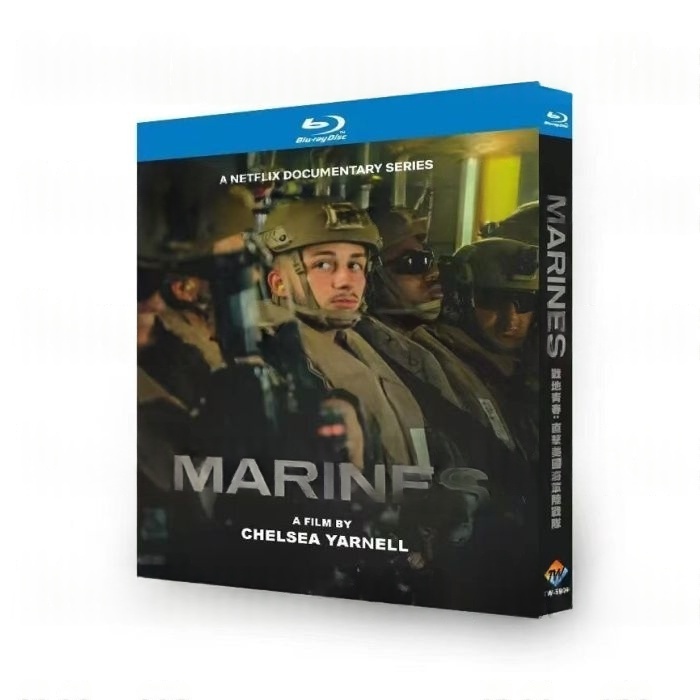ドキュメンタリー U.S.マリーンズ DVD ブルーレイ Blu-ray BOX 日本語字幕 日本語吹き替え版 [Blu-ray]