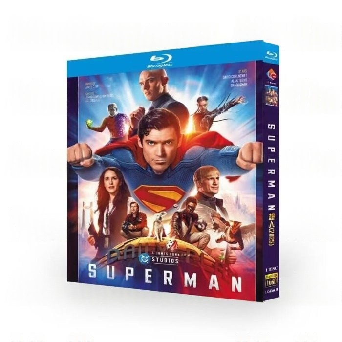 映画 スーパーマン DVD ブルーレイ Blu-ray BOX 日本語字幕 [Blu-ray] (2025年)