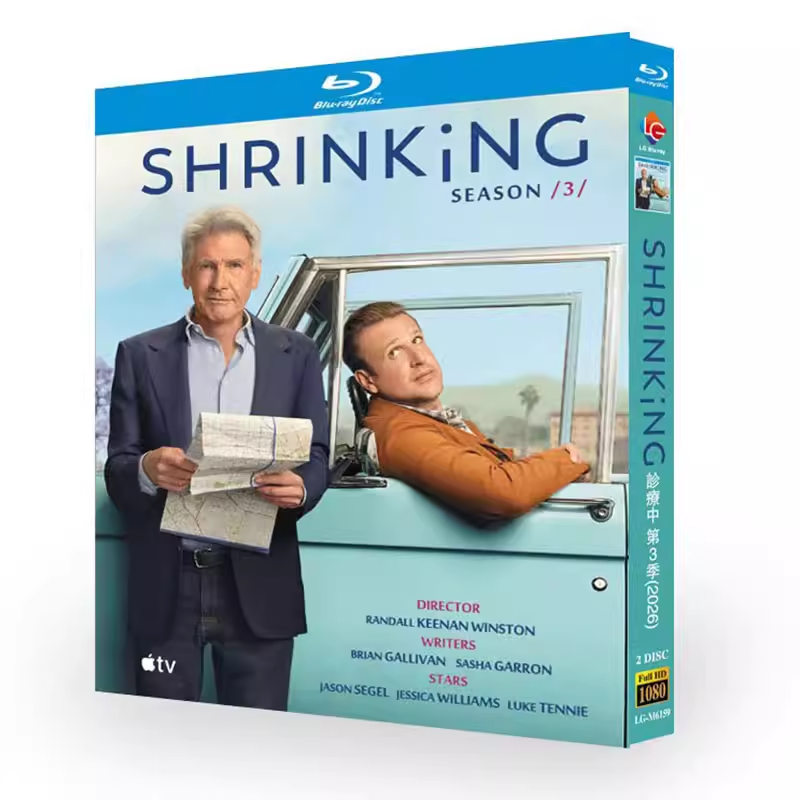 海外ドラマShrinking Season 3（診療中 第 3 シーズン ） 2 枚組 Blu-ray BOX（日本語字幕）Blu-ray BOX フルHD1080高画質