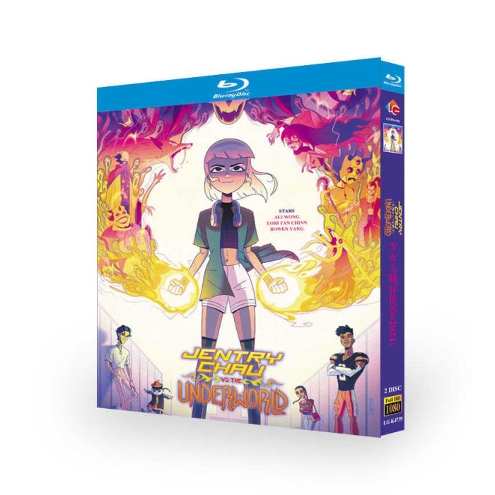 Netflix アニメ「ジェントリー・チャウvs魔界のモンスター」ブルーレイ Blu-ray BOX