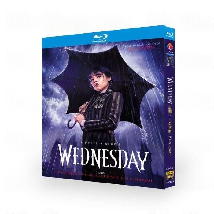 海外ドラマ ウェンズデー シーズン1 DVD ブルーレイ Blu-ray BOX TV+映画 日本語字幕 日本語吹替版 [Blu-ray]