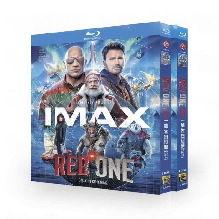 映画 レッド・ワン DVD ブルーレイ Blu-ray BOX 日本語字幕 日本語吹き替え版 2本セット [Blu-ray]