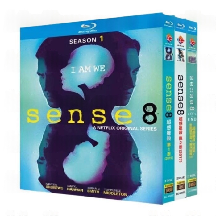 海外ドラマ センス8 シーズン1+2 DVD ブルーレイ Blu-ray BOX 日本語字幕 日本語吹替版 TV+完結編+クリスマススペシャル 完全版 [Blu-ray]