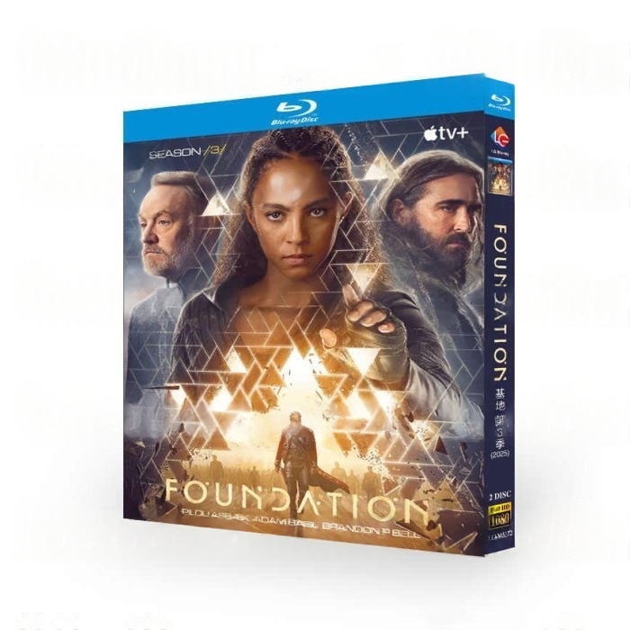 海外ドラマ ファウンデーション シーズン3 DVD ブルーレイ Blu-ray BOX 日本語字幕 [Blu-ray]