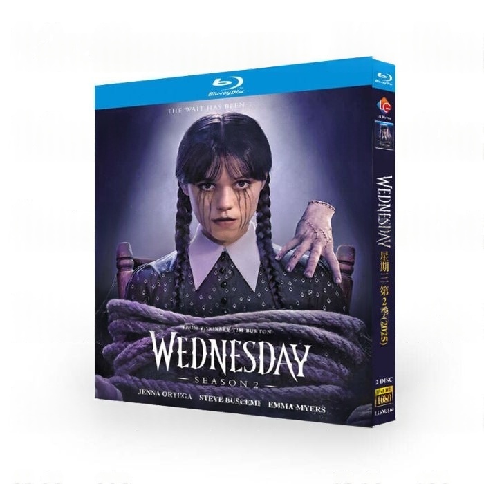 海外ドラマ ウェンズデー シーズン2 DVD ブルーレイ Blu-ray BOX 日本語字幕 日本語吹替版 [Blu-ray]