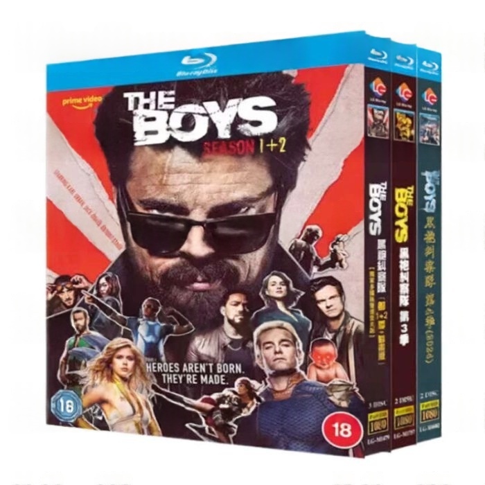 海外ドラマ ザ・ボーイズ シーズン1+2+3+4 DVD ブルーレイ Blu-ray BOX 日本語字幕 日本語吹き替え版 完全版 豪華版 [Blu-ray]